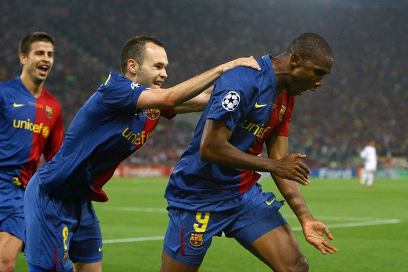 RoyNemer's tweet photo. Samuel Eto'o retires. One of the, if not the best number 9 of his generation. Dominated everywhere he went. Thank you for everything you freaking legend. https://t.co/TSFbqQo4mn