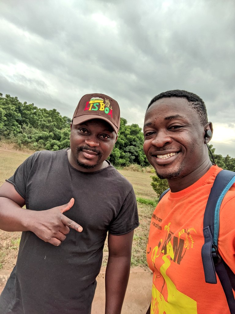 iamrobotboy's tweet photo. I just finished a run of a lifetime with @app_dev_joe and we took photos too!
Our very own #MilleniumMarathon 🏃🏾♂️🏃🏾♂️
#teamFinishline #accrarunner #gcbmilleniummarathon https://t.co/DujW19Hjxf