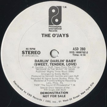 PerfectPitchRec's tweet photo. O'JAYS / DARLIN' DARLIN' BABY (SWEET TENDER LOVE) ( PROMO ) など ディスコ の NEW ARRIVAL を更新致しました。
https://t.co/GN4U2yfeyI
#Vinyl #VinylAddict #vinylcollection #レコード #Disco #RareGroove #DiscoClassic #ParadiseGarageClassic #LoftClassic  #ModernSoul #ModernBoogie https://t.co/T2KEWBKE32