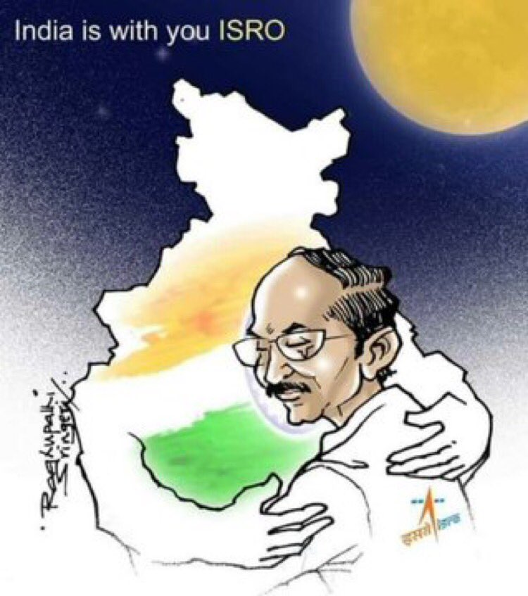 rjabhishek's tweet photo. Dear Moon,
We will see you soon #IsroPerGarvHai #ISRO https://t.co/FhcgPP39Lh