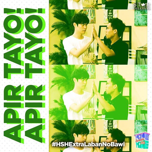 StarCreativesTV's tweet photo. May BIG task ulit yung dalawang #ExtraKulit!!! 😂 #HSHExtraLabanNoBawi in 2 hours!! ❤️ https://t.co/YcE8oUqXCY