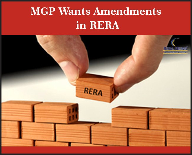 #RERA #Maharashtra #Karnataka #Bihar #Goa #RERAFILING 
MGP wants amendments in RERA
Read the full #News here: rerafiling.com/rera-news/othe…