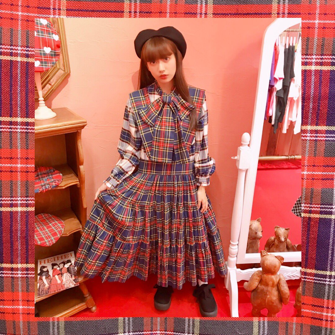 HEIHEI吊りティアードスカート
