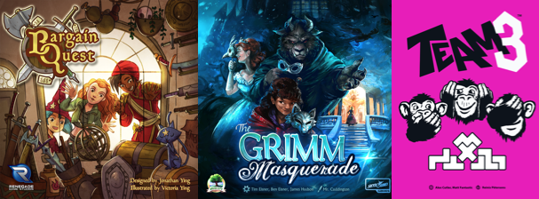 ThirstyMeeples's tweet photo. Thirsty Meeples Newsletter: Bargain Quest, Relic, Until Daylight, The Grimm Masquerade, Team3 &amp; more! - https://t.co/T62zWlY9DN https://t.co/UGEffjGL5f