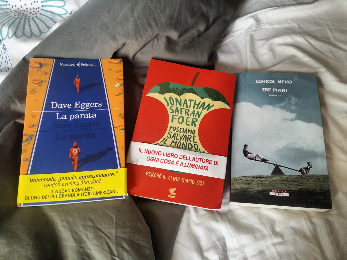 raelisewin's tweet photo. Settembre, Bruxelles.
Risvegli con i Tre del mio Cuore, che hanno deciso di tornare a dire cose da custodire tutti insieme.
Morning Glory.
#JonathanSafranFoer #DaveEggers #EskholNevo #FestLet19 @festletteratura @feltrinellied https://t.co/gSljhaY779
