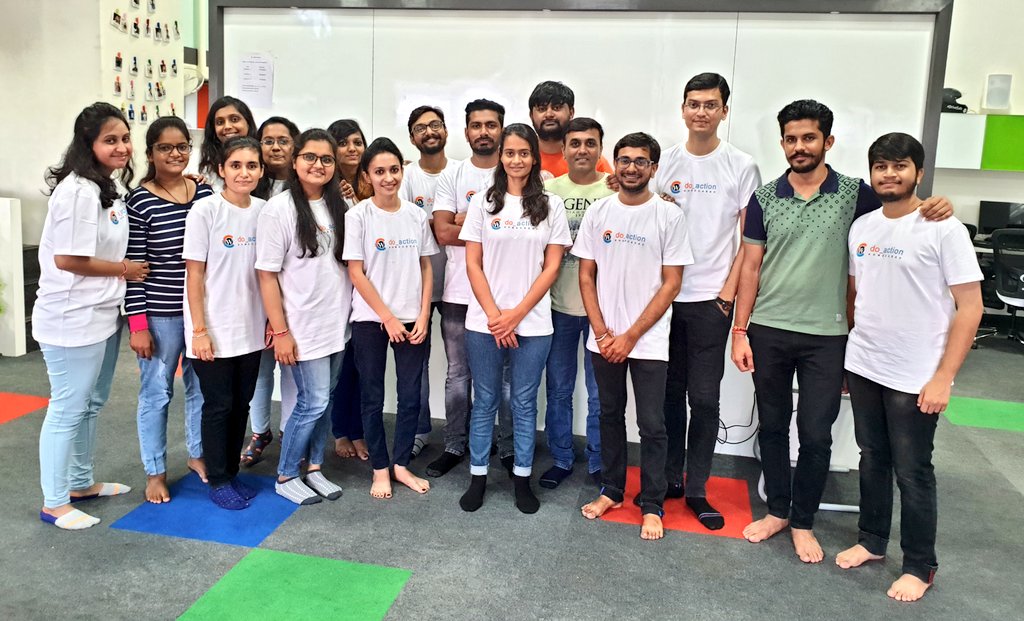 mukeshpanchal27's tweet photo. #RT @WCAhmedabad: RT @KrishaWeb: Feeling proud to share this happy faces of Krishatians at Do Action Charity Hackathon.
#WordPress #WP #WCAhmedabad #DoAction #charity #WordPressForWell https://t.co/Vs7Yn2nut3