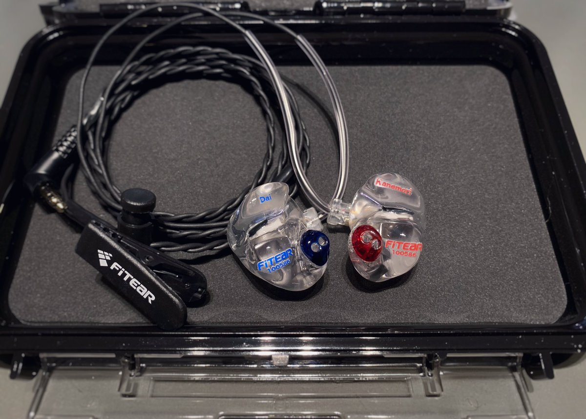 イヤモニ完成。 FitEar [Pro Audio 334 Studio Refernce] 完璧なる