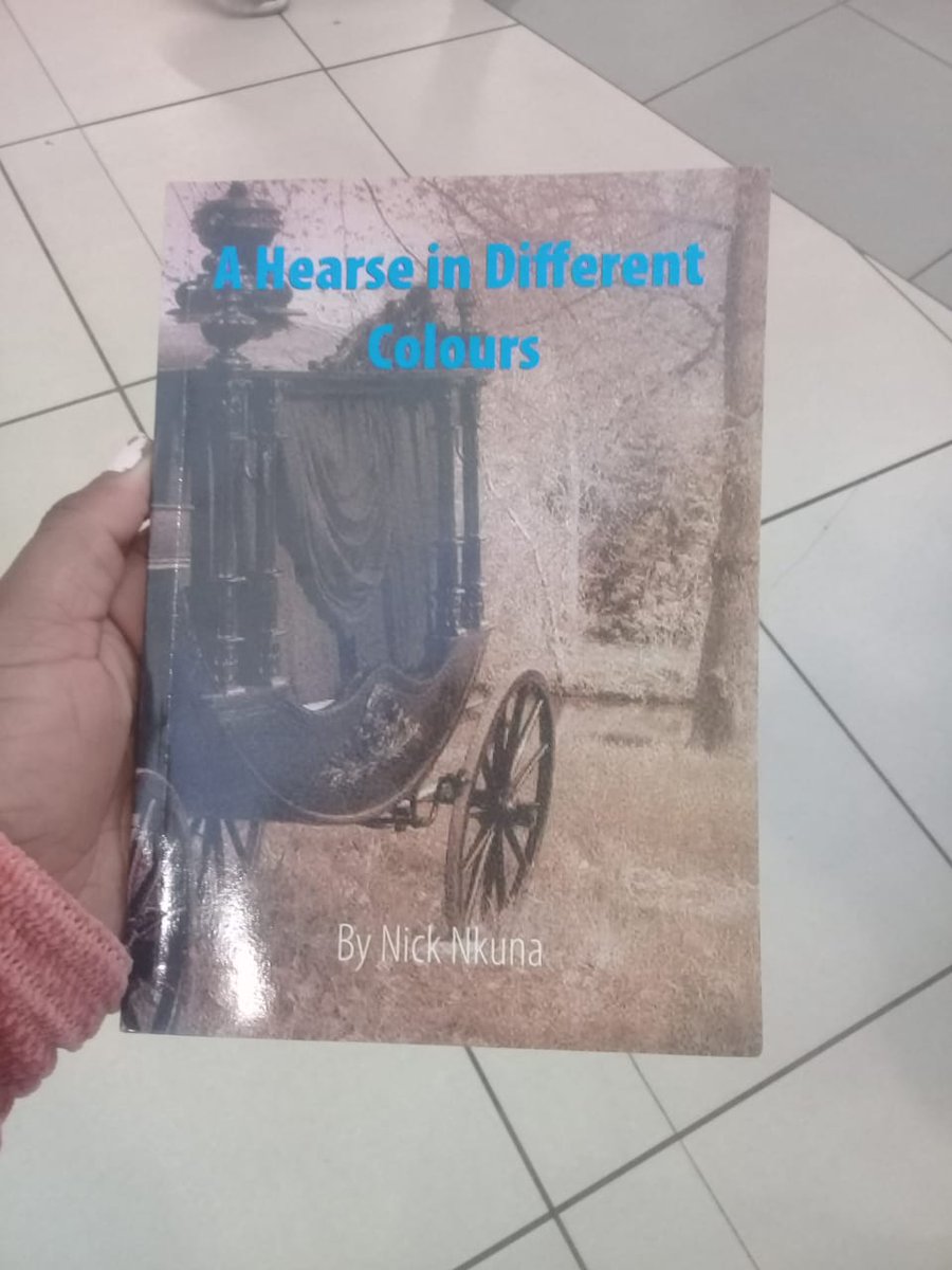 NickNkuna97's tweet photo. My first Poetry book "A Hearse In Different Colours" R160 + R50 courier around South Africa. 

My DM is opened, place your order and you won't regret purchasing this book😍🤗💦🙌. God bless🙏 https://t.co/CTmcQSf6Ca