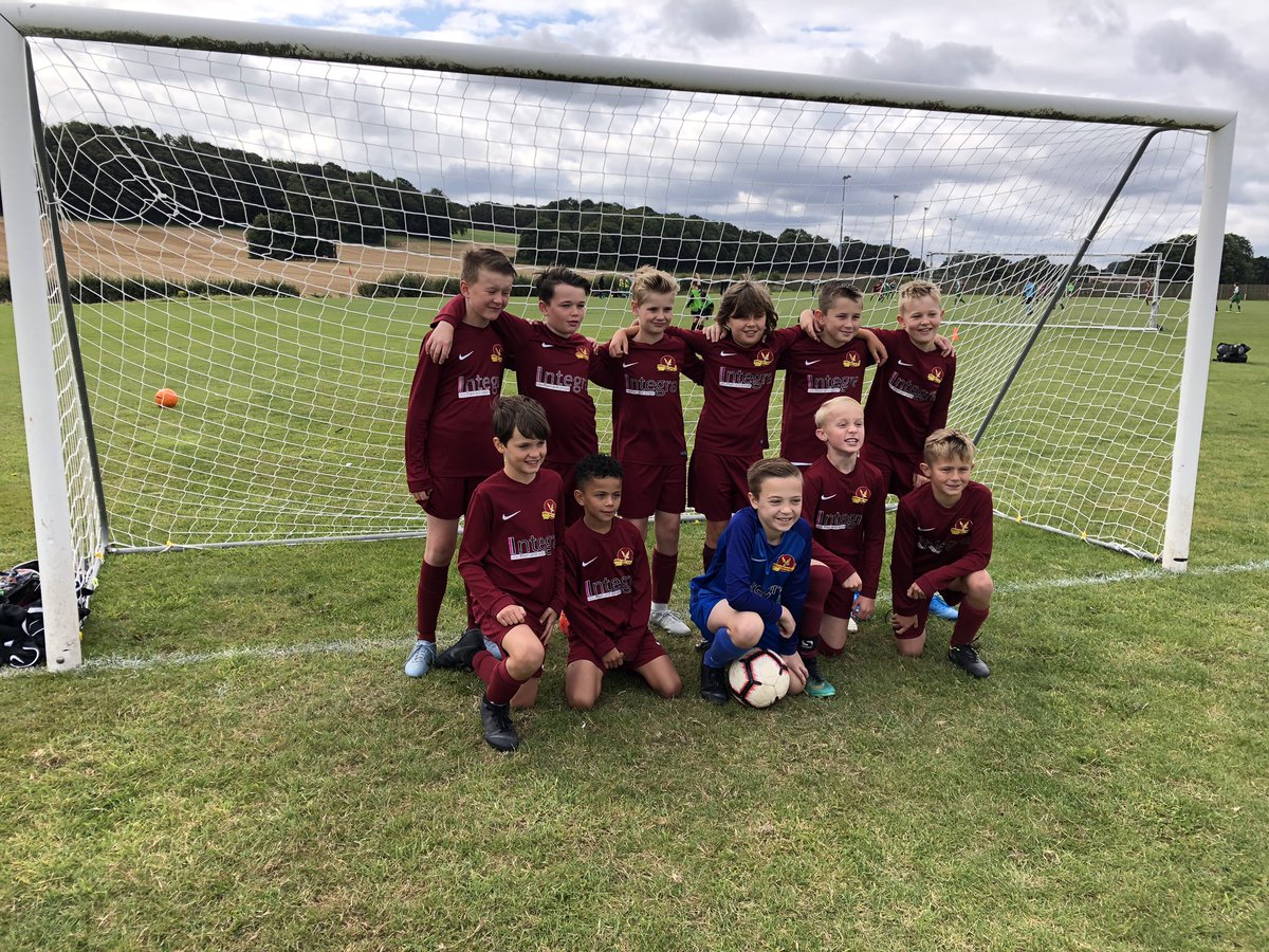 LegalIntegra's tweet photo. Integra sponsored Arnold Town FC u11 Blues ready for their first game of the season. Good luck lads https://t.co/Zt7bkxg2ST