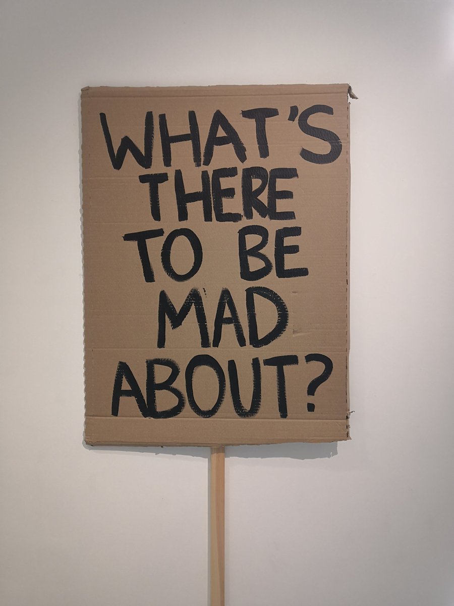 Bethlem_Gallery's tweet photo. Art &amp; Protest: What's there to be mad about? is now open! 10am-5pm today. Curated by the fabulous @DollyDollysen. #whatstheretobemadabout https://t.co/RFrlUz8765