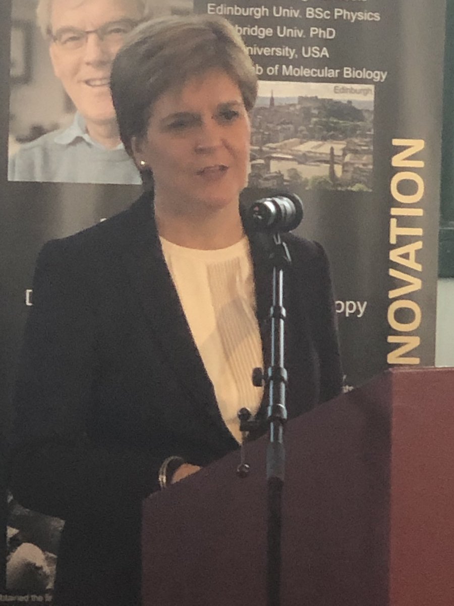 iain_gray's tweet photo. Good to hear @NicolaSturgeon talking last night at #BairdofBute about vision to make Highlands and Islands world’s first #zeroemission aviation region by 2040 .. @CranfieldUni ready to help with Project #Fresson @Hial_Airports @FlyLoganair @paulgoose @Feorlean @MathesonMichael https://t.co/CLuhYJjkO5