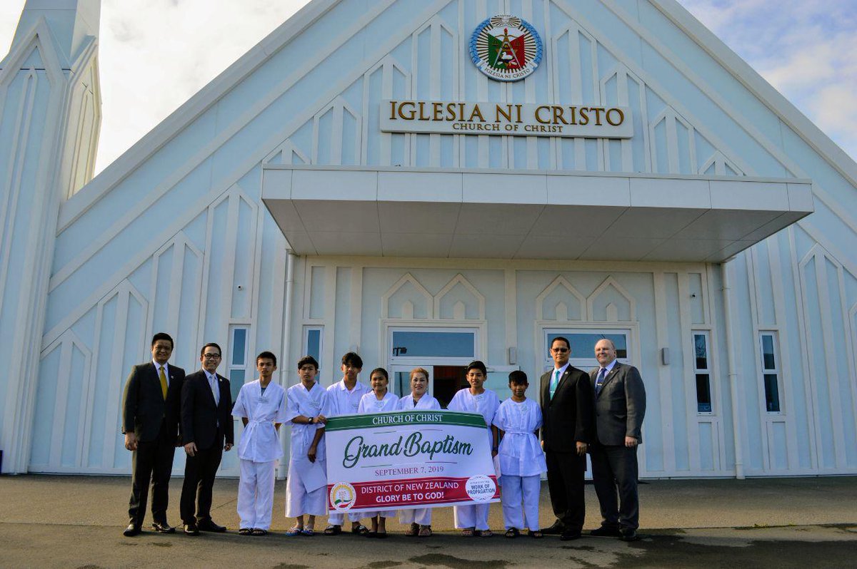 AlmaANET25's tweet photo. #INCGrandBaptism2019 in Christchurch, #NewZealand #eaglenews https://t.co/emDywVHxsq