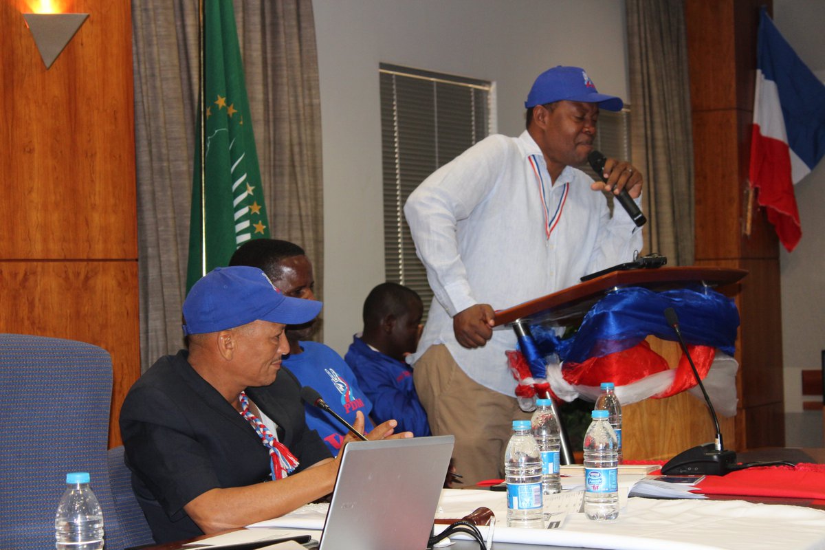 pdm_namibia's tweet image. PDM President McHenry Venaani has announced the launch of the party's election manifesto that is scheduled to take place this month-end. 
He made the announcement while addressing members of the party's Central Committee Meeting underway in Windhoek @mvenaani #IPPR
