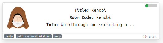 tryhackme's tweet image. New Star Wars themed room! Deploy your own machine and walk through exploiting a Linux machine.

tryhackme.com/room/kenobi

Enumerate Samba Shares, exploit proftpd &amp;amp; escalate your privileges with path variable manipulation.

#ocsp #hacking #infosec #cybersecurity #security