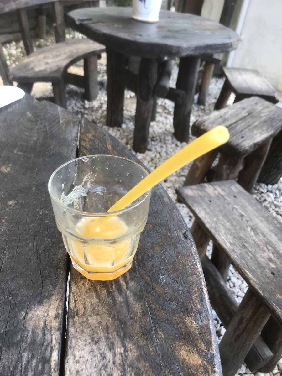 Simple solution to no more plastic straws #plasticfree world 🌍 pasta straws in Italy work a treat - just remember to boil in water first if you decide to eat 😊