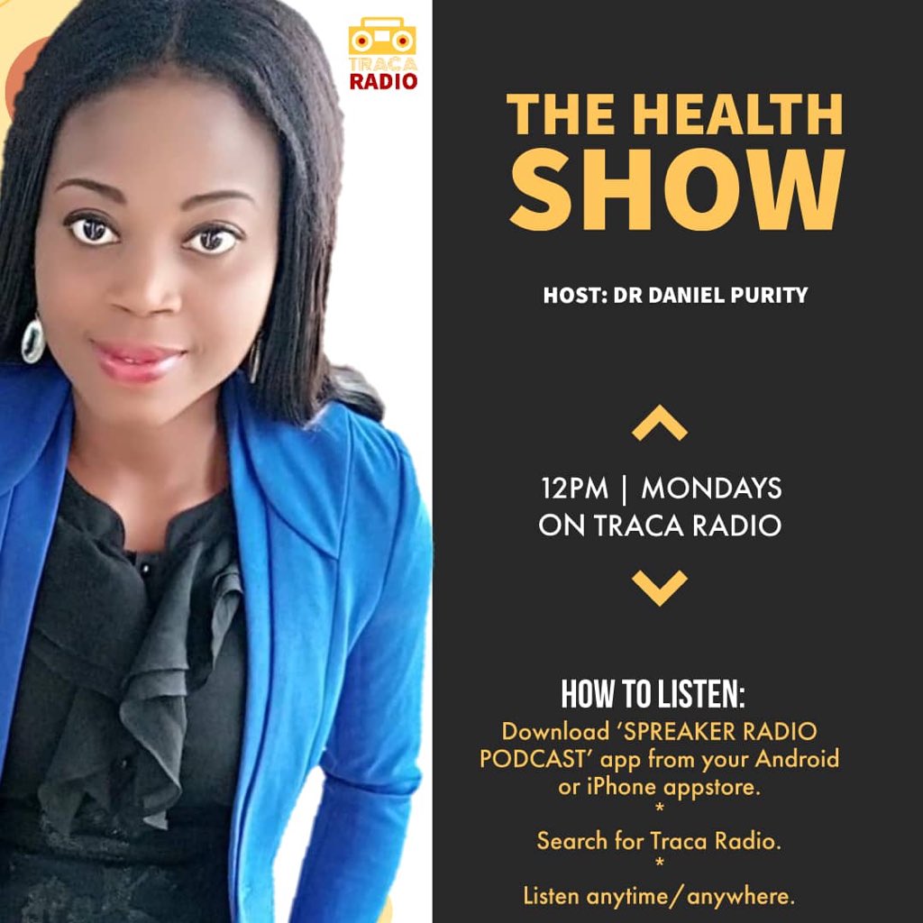 PurityDaniel9's tweet photo. Guys am excited to announce to you that we are back on air full time come 16th of September join me on Traca radio for an exciting episode on the health show. Health is Wealth 🎈🎈🎈 https://t.co/y1D10JYTiT