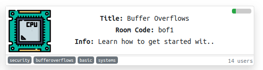 tryhackme's tweet image. Get started learning about buffer overflows!

This teaches you the basics. It includes a virtual machine with all the resources you need to follow along!

tryhackme.com/room/bof1

Deploy VM in the cloud, no downloading needed!

#bufferoverflows #bof #oscp #hacking #CyberSecurity