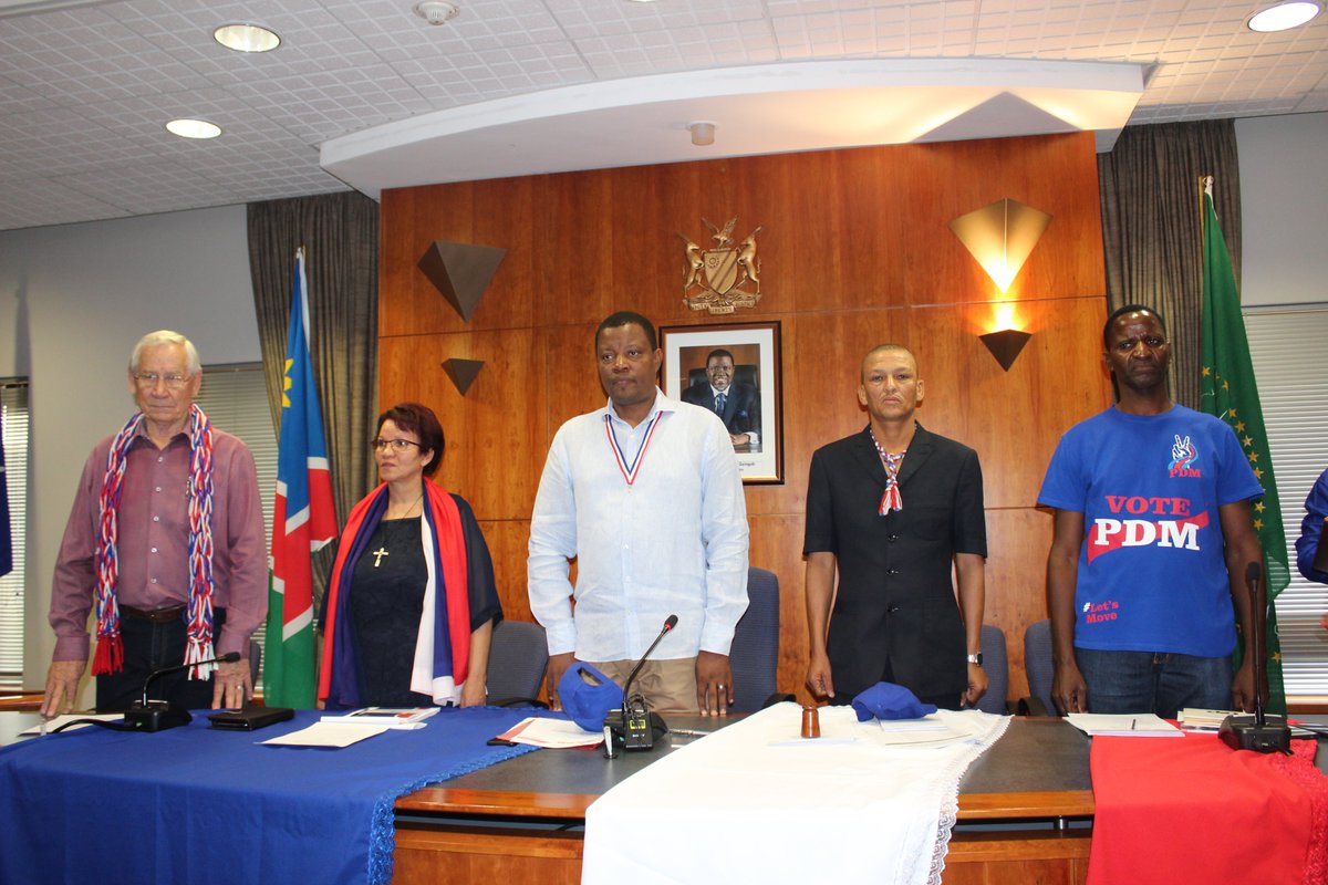 pdm_namibia's tweet image. PDM President said the party election  manifesto under the theme “Strategy Namibia” reflect values, strategies and ethos that PDM will deploy in the fight, push back the increasing poverty and bring prosperity to the people @mvenaani #IPPR #NamPresidency