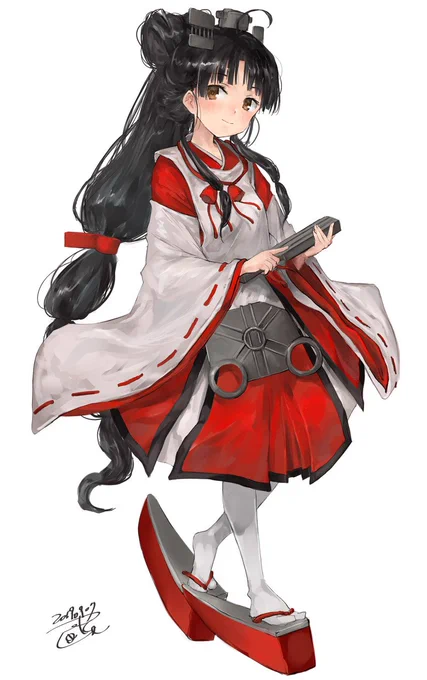 日進衣装な祥鳳さん描いた 