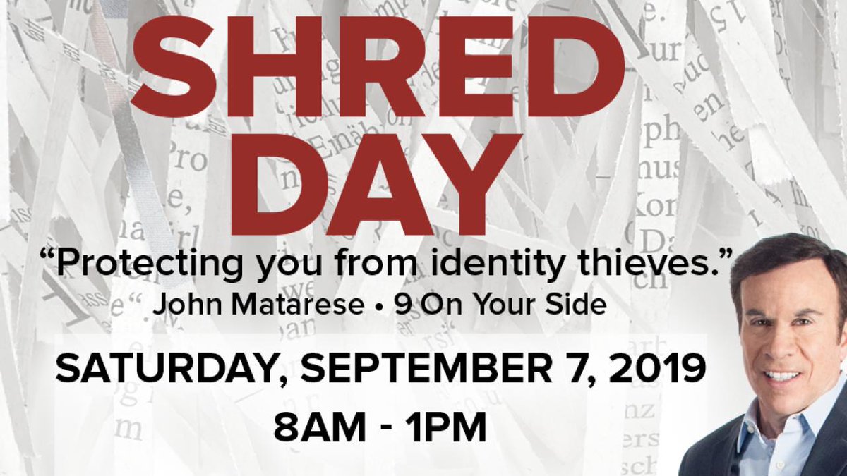 Wcpo 9 On Twitter Shred Day 2019 Visit Us At Furniture Fair In