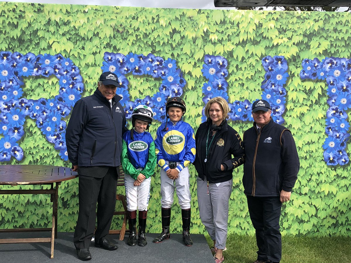 A weekend highlight, being joined by Bob Champion, Seb Gardner and two young jockeys with took first and second place in the Shetland pony Grand National! #LRBHT19 @LRBHT_Official <a href="/BHTrialsRadio/">Burghley Horse Trials Radio</a>