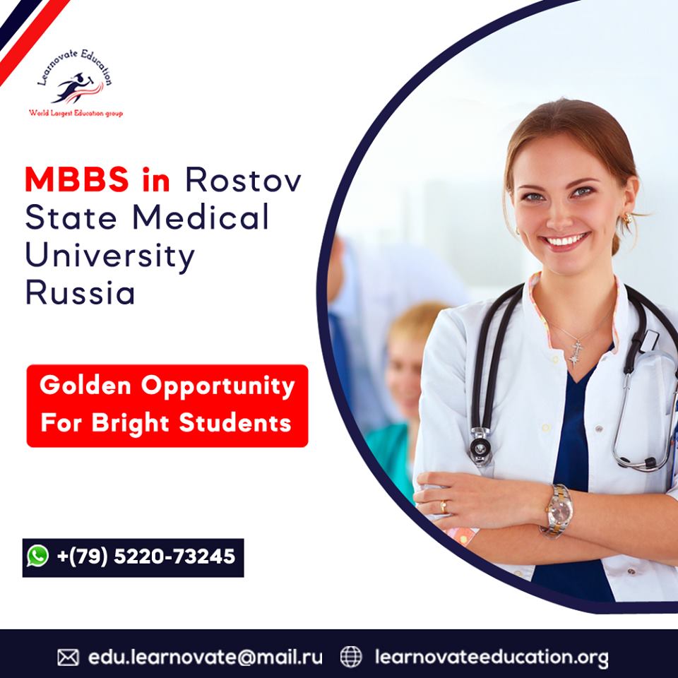 learnovate_edu's tweet photo. Study MBBS in Rostov State Medical University Russia.

Don't miss the golden opportunity for bright students.

Hurry Up...Apply Now!!

📞Contact Learnovate Education +(79) 5220-73245.

#learnovateedu #learnovateeducatiorussia #learnovate #StudyMBBSinabroad https://t.co/OccSL6VM10