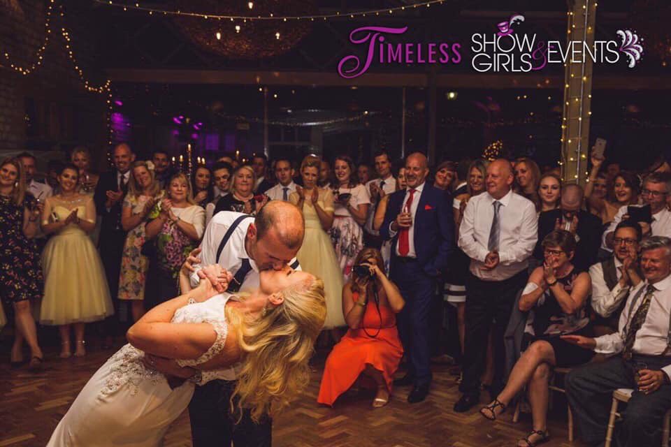 Picture Perfect 💜

Our professional choreographers will work with you to create a routine for you to surprise your guests with. You can go as basic or as extravagant as you like, our choreographers will work with you within your comfort zone, 2 left feet or not! 😍