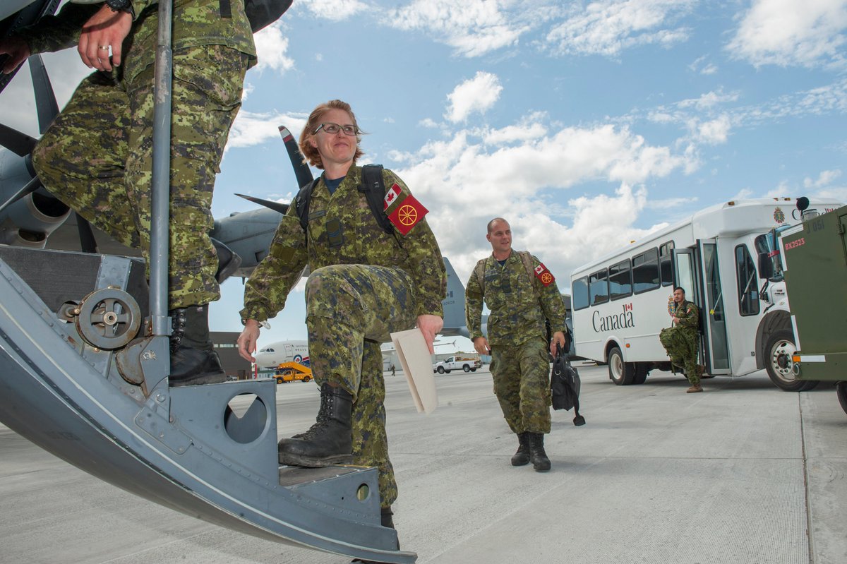 CanadaDev's tweet photo. The $500K is going to @redcrosscanada for medical staff &amp; supplies✈️We’re flying disaster assessment experts to Nassau, #Bahamas. 
Learn more: https://t.co/ctuK2CXPlA

📷Cpl Ken Beliwicz, 8 Wing Imaging, @CanadianForces https://t.co/Pus3Vfh3s2