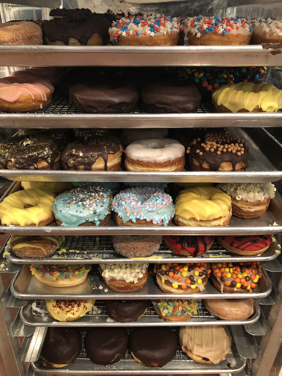 Which tray of #donuts would you want ... come see me at Sugar and Water In NYC. At the Ditmars stop. #masterchef