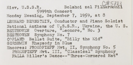 myaskofiev's tweet photo. Concert by the New York Philharmonic in Kiev, 7 September 1959.. https://t.co/LJ5M4kEpaE