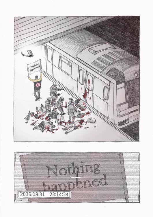 _Fabyanchuk's tweet photo. 4 June, 1989
“There was no massacre at Tiananmen Square. No one was killed”, they said.

31 Aug, 2019
“Nothing happened at Prince Edward station. No one was killed”, they said.

#chinazi #PoliceTerrorism #PoliceBrutality #PoliceState #HongKongProtests #FreedomHK https://t.co/hXbX3fhPXB
