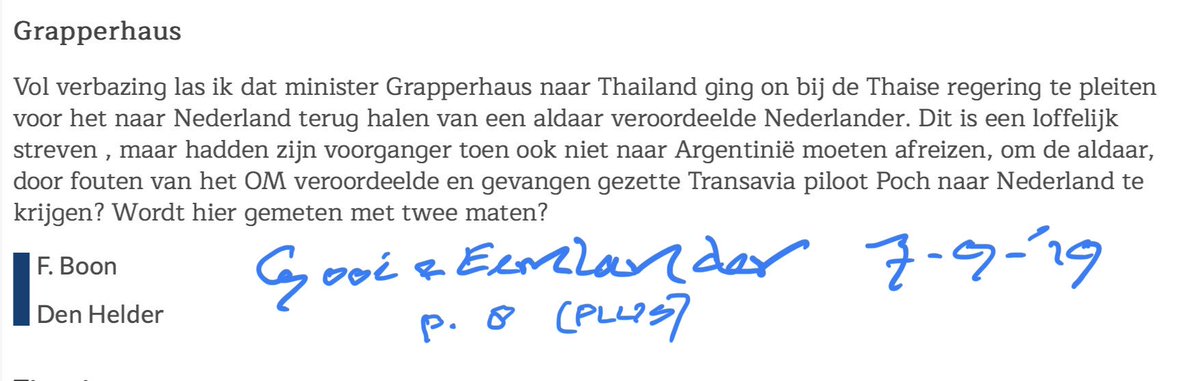 Inderdaad, in beide zaken heeft het OM een interessante rol gespeeld. #BetrouwbareOverheid