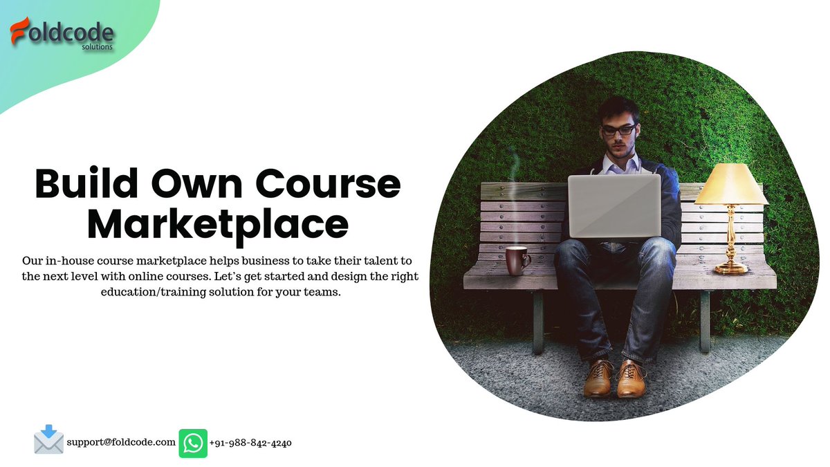 foldcode's tweet image. Build Own Course Marketplace - Our in-house course marketplace helps business to take their talent to the next level with online courses. 
-
Read More: foldcode.com/online-course-…
-
#elearning #coursemarketplace #inhouse #onlinecourse #training #education #solution #onlineclasses