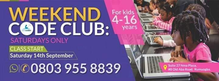 gbedupapi's tweet image. #teencoders#weekendcodeclubs#PHcodefirst
#Codekids#GirlsInICT#STEM#School#Club
#PortHarcourt
#PH
#Code
#Child
#saturday