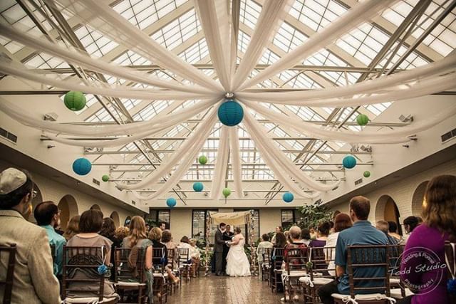 We fall more in love with the unique ways our couples design their weddings. This is from our Atrium! ift.tt/313UO2n