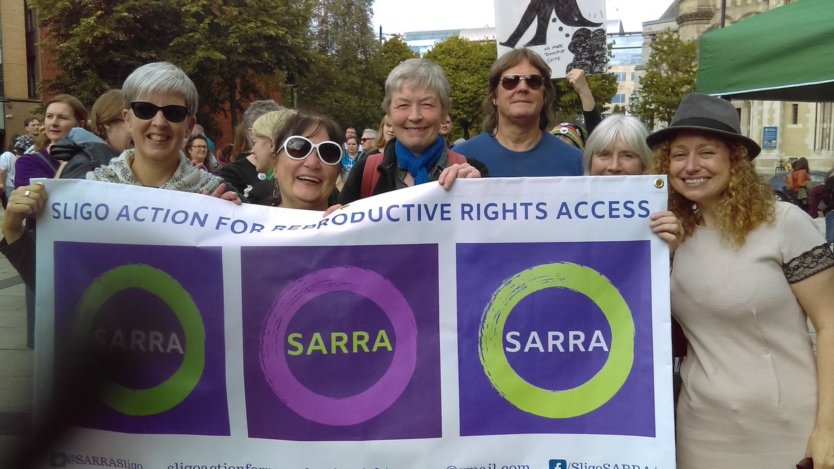 #RallyForChoice was excellent #nowforNI , what a day , great to see old pals and meet new #Solidarity  #prochoice #Sligo #Leitrim
 #Donegal #Mayo #Belfast