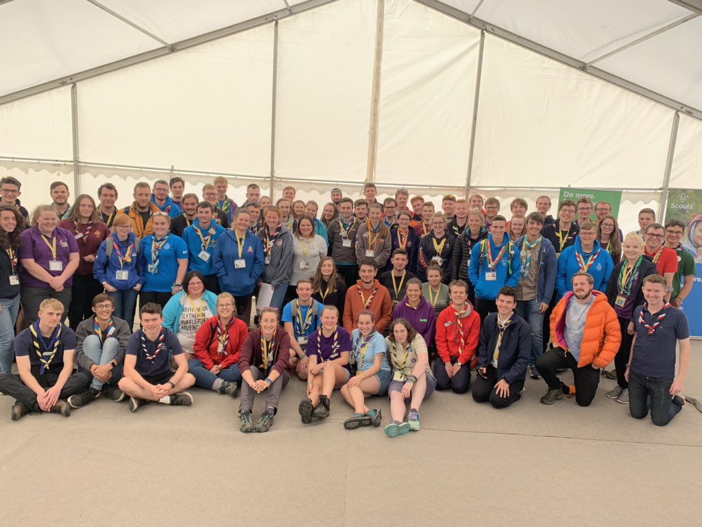 550 incredible young adults inspire 460,000 young people across <a href="/UKScouting/">UKScouting</a> as Local Youth Commissioners! Today almost 100 joined us at <a href="/GilwellReunion/">Gilwell Reunion</a> - it was a huge pleasure to meet them all! #SkillsForLife
