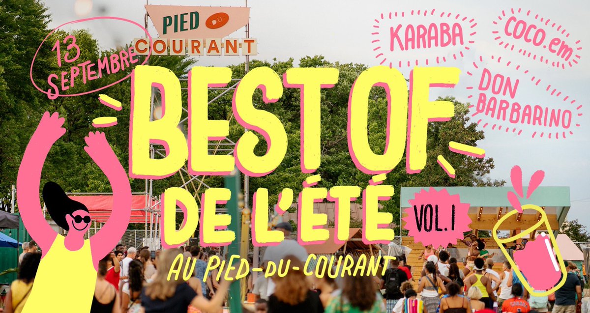 It’s a rendez-vous Friday September 13th | Vendredi 13 septembre.  Vibe starts at 5pm <a href="/piedducourant/">villagepiedducourant</a> <a href="/GodfatherDonB/">Godfather D</a> #piedducourant #MTL #oasismtl #afrohouse #mtlevent #mtlnightlife