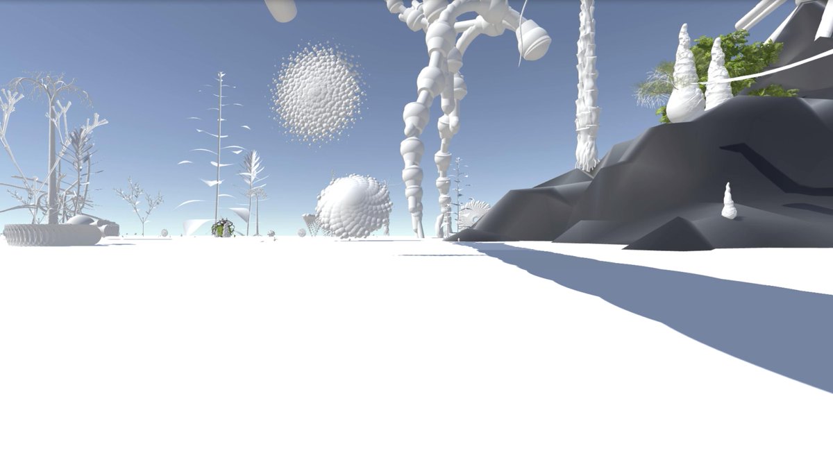 Ultramono_org's tweet photo. 🔺 Carboflora 🌴is also on display at the Festival S.U.T.R.A., In the name of Algorithm, in the Museum of Science and Technology, Belgrade, from 10. to 26. September. See you! #carboniferous #plants #metagarden #sphere2 #air #ai #vr #gameengine https://t.co/4wby16sQ17