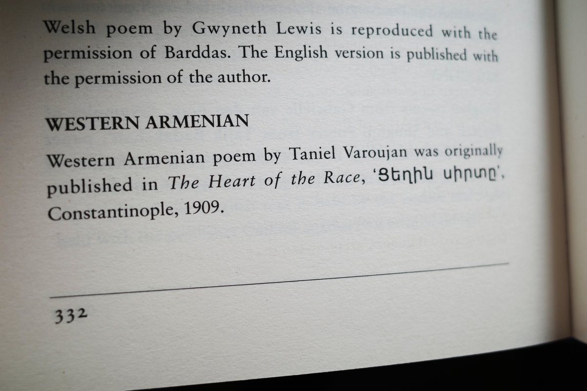 RebelRepublicUK's tweet image. With huge pride and excitement, we&apos;d like to present this fantastic new book: Poems from the Edge of Extinction: An Anthology of Poetry in Endangered Languages, edited by @natpoetrylib&apos;s own librarian, author Chris McCabe #poetry #armenian #endangeredlanguage