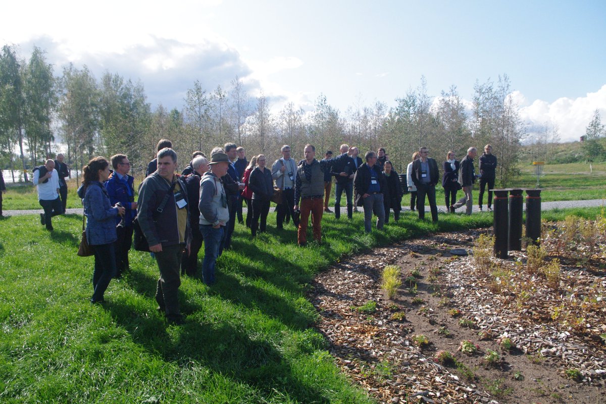 AgriChar_RG's tweet photo. The milestone event, #biochartour 2019 ended yesterday with inspiring tour to #biochar #water filtration system that is able to purify 500 ug/l P into just about 5% of the original using quite small area! Impressive @carbofex @hiedanranta @Biochar_IBI @SuomenBiohiili @ramboll_fi https://t.co/KG64fOJAeV