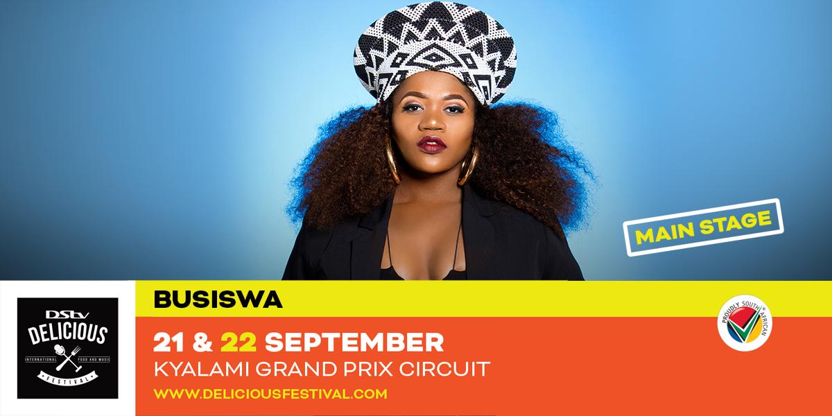 Gqom and house music goddess, <a href="/busiswaah/">Her Majesty</a>, is coming to #DeliciousFestival to toast up the <a href="/KalawaJazmeeR/">Kalawa Jazmee</a> 25-year celebration. This powerhouse has made a name for herself in the S.A music scene. Don’t miss the chance to experience her perform: bit.ly/31Xhq5N
