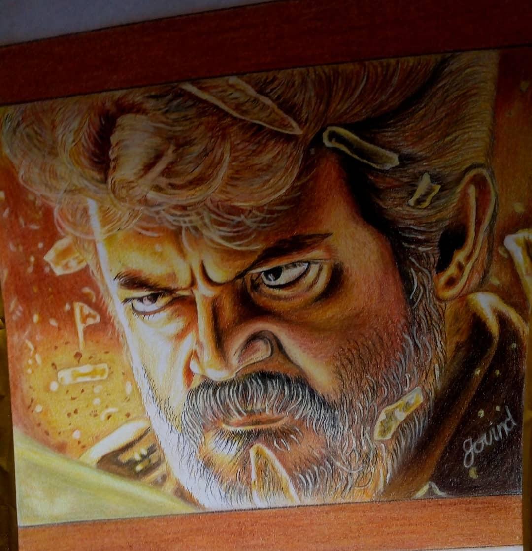mgr_art_gallery's tweet photo. Basically I am thalapathi fan... #thala_ajith_kumar #ner_konda_parvai #nkp #thala #ajith #ajith_fans #actor #tamil_actor #ultimate_star #tamil #tamil_movie #mass_actor #thala_thalapathi #drawing #artist #art #tamil_artist #colour_pencil #pencil_drawing #portrait #simple_drawing https://t.co/inT6evYsei
