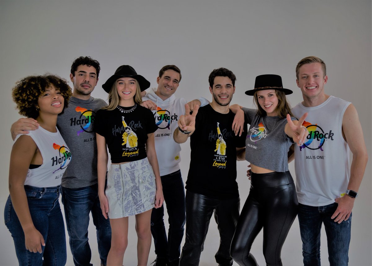 HRCPhoenix's tweet image. This is real life and it’s not just a fantasy because these limited-edition t-shirts are available here only at the Hard Rock Cafe during Freddie for a Week.