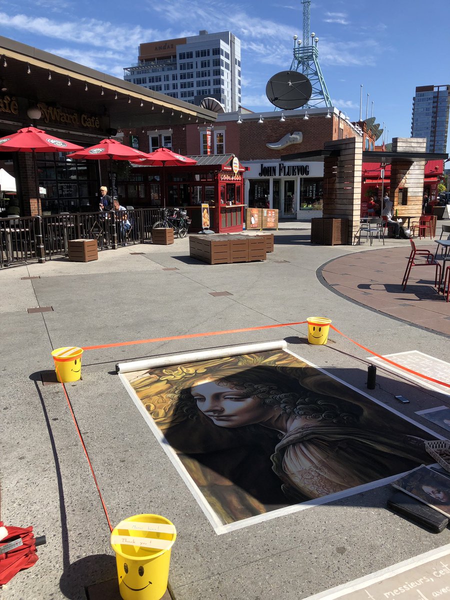 Your #GeorgeStreetPlaza in #OurByWard is a great place to express yourself #OttArt #PublicArt #OttHistory