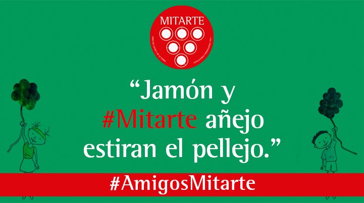 BodegasMitarte's tweet photo. “Jamón y #Mitarte añejo estiran el pellejo” #RefraneroMitarte https://t.co/nLioyUXU9V