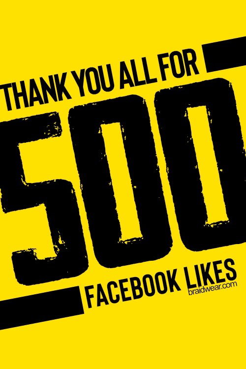 braidwear's tweet photo. 500 facebook likes!? Thank you guys! 😊✌🏻#braidwear #likes https://t.co/vQ7JXihkCa
