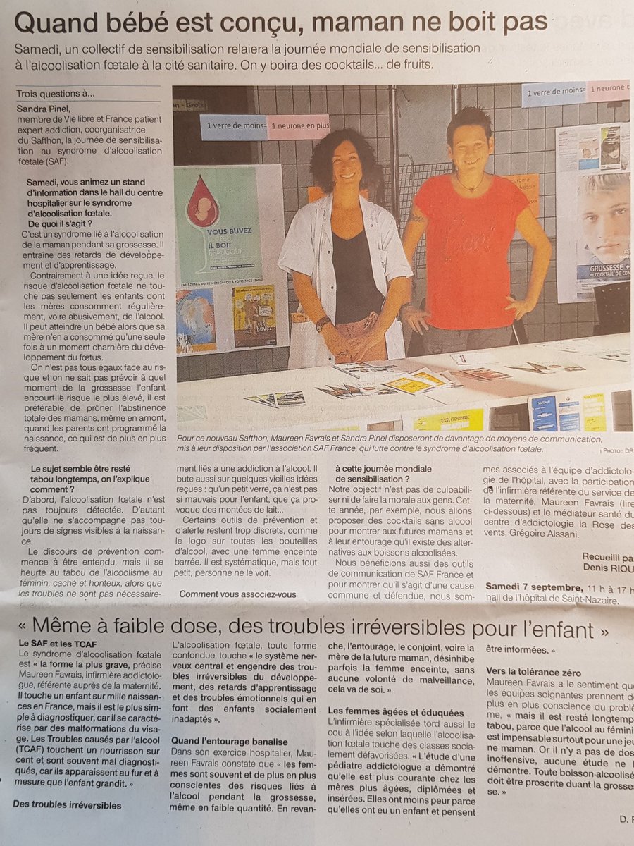 Sandra_Pinel's tweet photo. Tres belle couverture du #SAFTHON par @OuestFrance 👌 https://t.co/tMFZCt4sZO