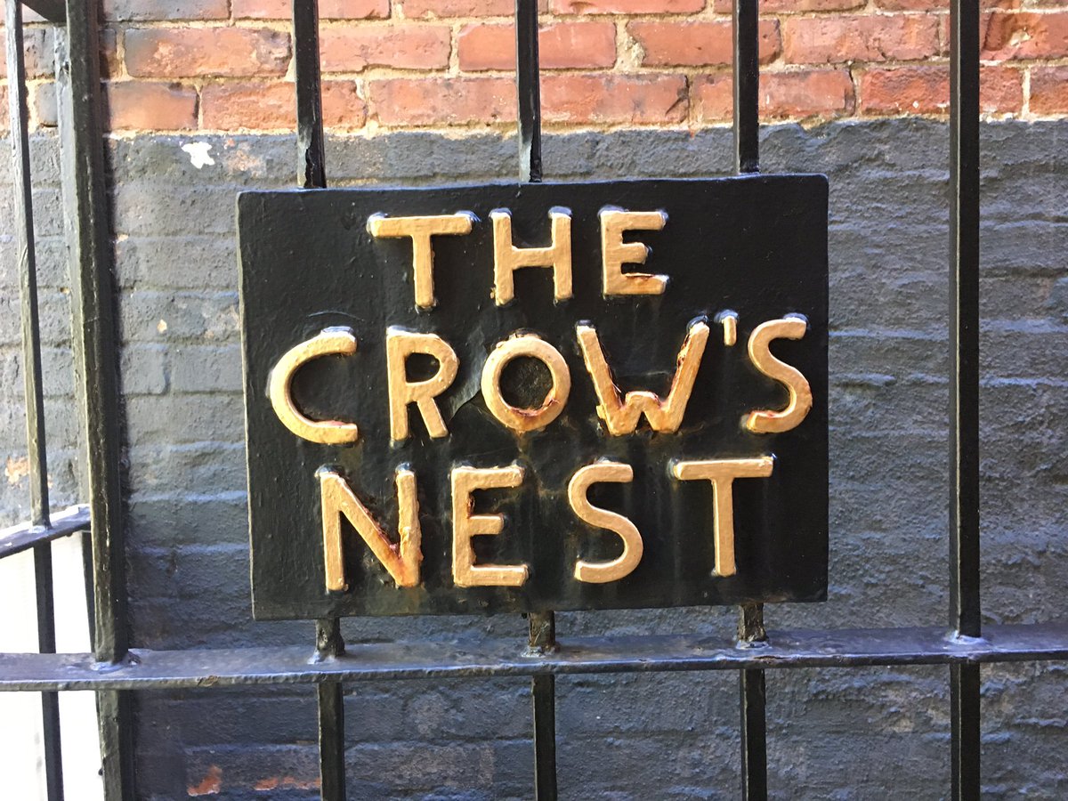 The Crow’s Nest is participating in doors open today starting at 10 AM. I’m here and I’m waiting for you. #doorsooen