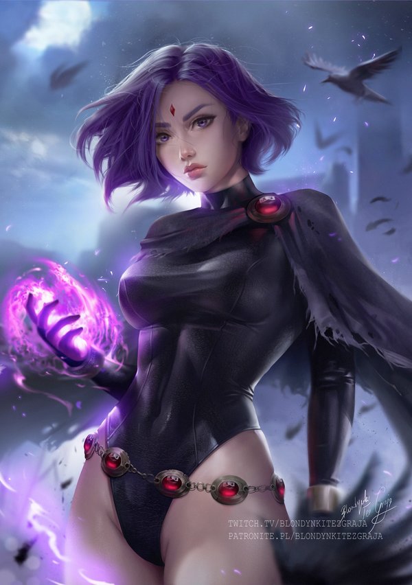 Walker Long On Twitter Raven Dc By Kinga Spyra And Marek Wasko